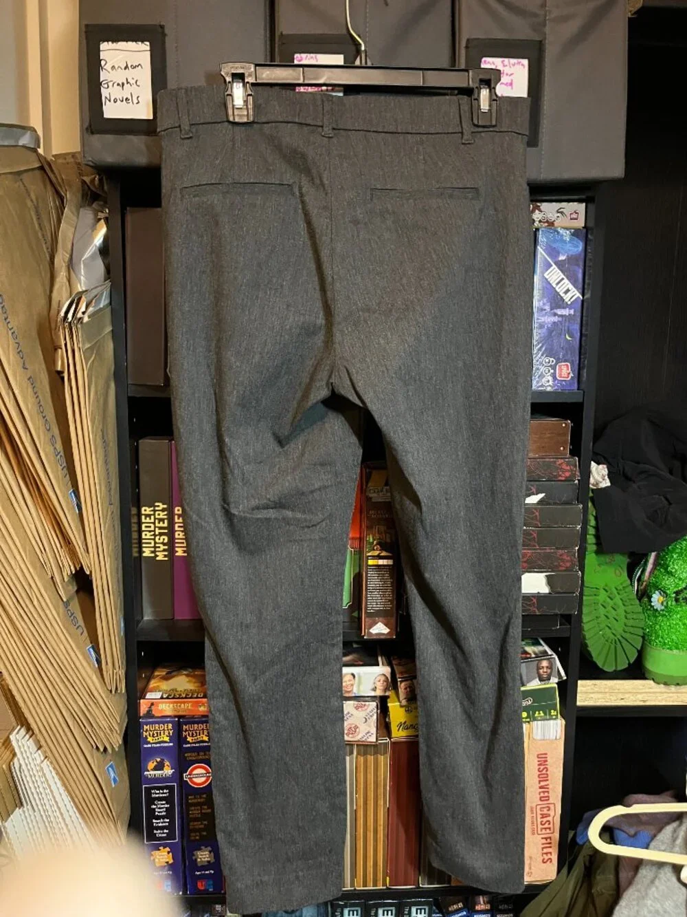 GAP Signature Skinny Ankle Pants Size 10 in Charocal Gray